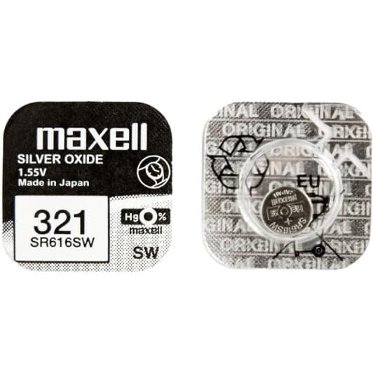 Батарейка Maxell MXBSR616 LR65 1,55 V 1 шт