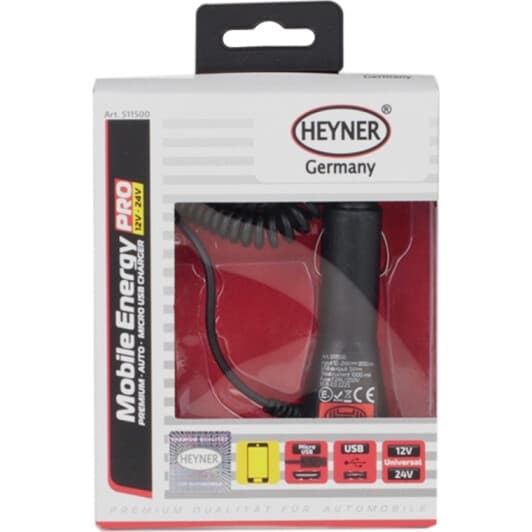 Usb зарядка в авто Heyner 511500