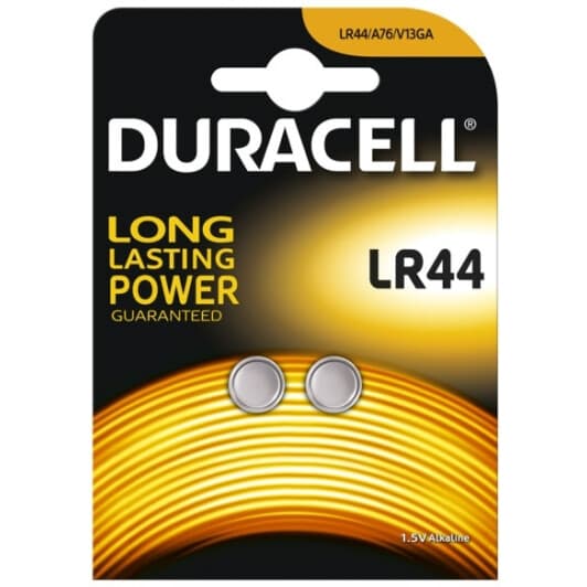 Батарейка Duracell 6409648 LR44 1,5 V 2 шт
