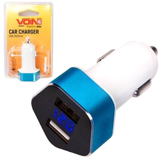 USB зарядка в авто Voin C-2406