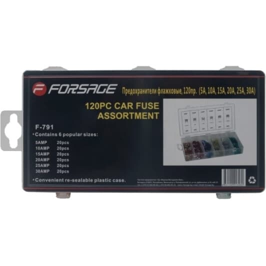 Набір запобіжників Forsage F-791 FN mini 120 шт.