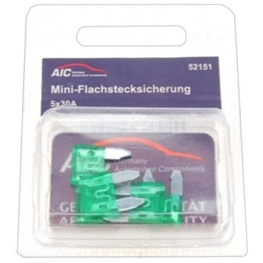 Набор предохранителей AIC Germany 52151 FN mini 5 шт.