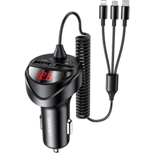 USB зарядка в авто Usams CC119TC01