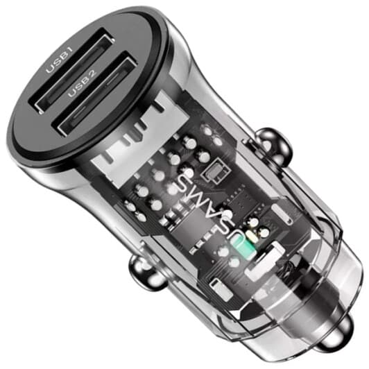 USB зарядка в авто Usams CC162CC01