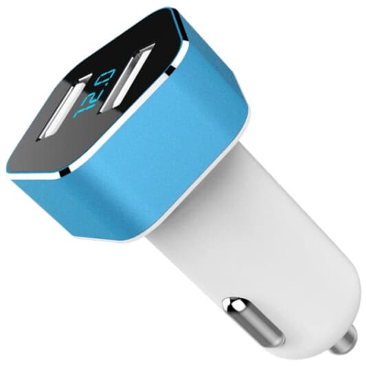 Usb зарядка в авто Amio 02358