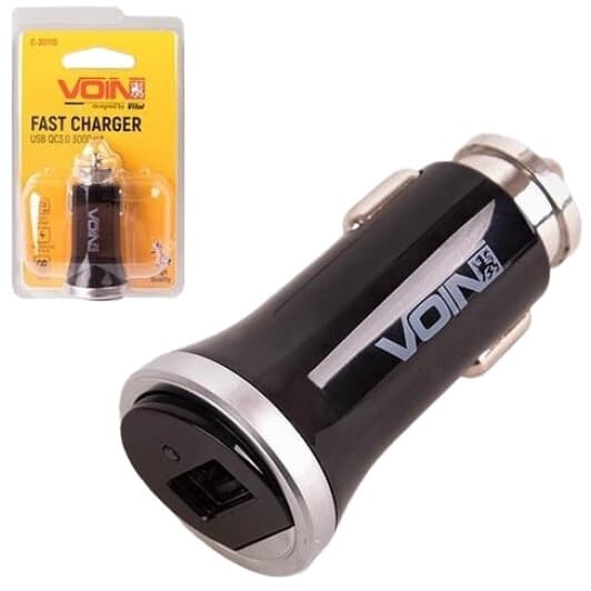 USB зарядка в авто Voin C-3011Q