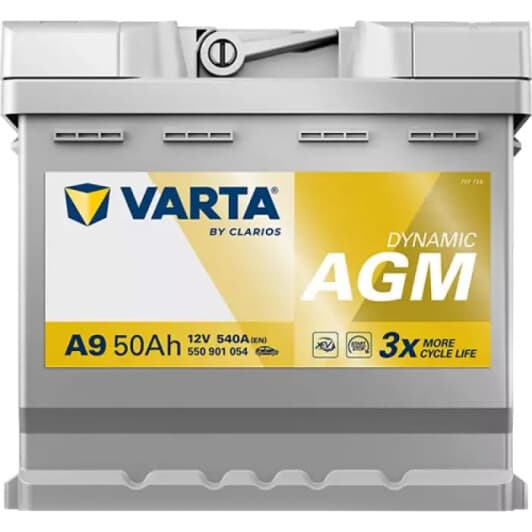 Акумулятор Varta 6 CT-50-R Dynamic AGM 550901054