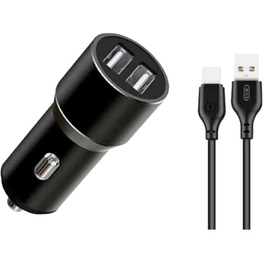 USB зарядка в авто XO TZ09 XO-TZ09T-BK