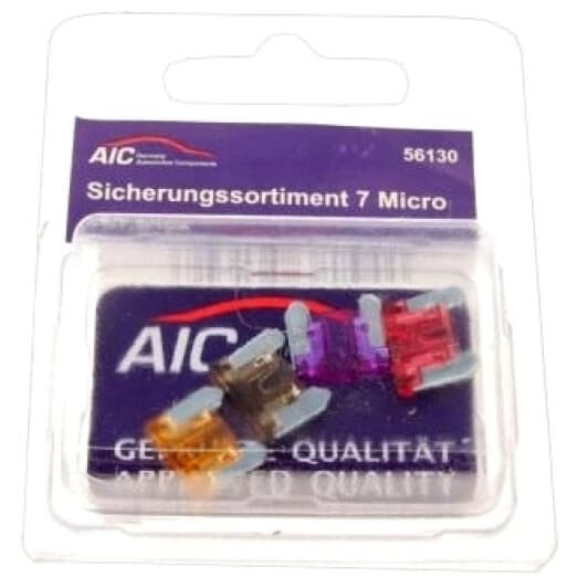 Набор предохранителей AIC Germany 56130 FL micro 4 шт.