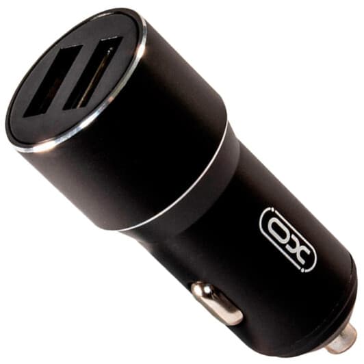USB зарядка в авто XO Metal Series XO-CC30-BK