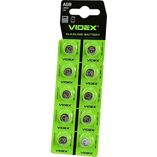 Батарейка Videx АG9 LR45 1,5 V 10 шт