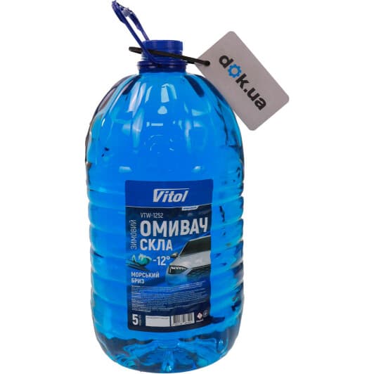 Омыватель стекла Vitol зимний -12°С морской бриз (5 л)