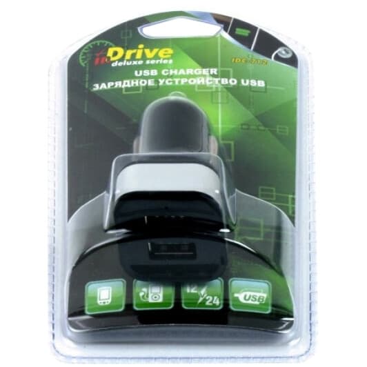 USB зарядка в авто InDrive IDC-712