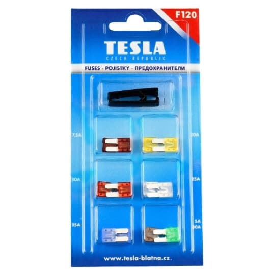 Набір запобіжників Tesla F120 FN micro 10 шт.
