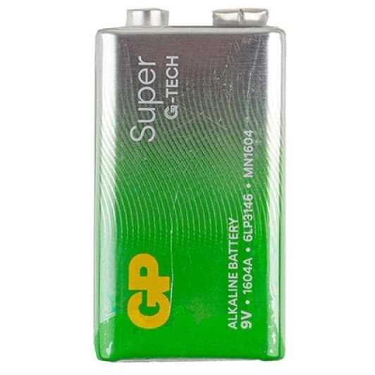 Батарейка GP Super G-Tech Alkaline 1604A21-S1 PP3 (Krona) 9 V 1 шт
