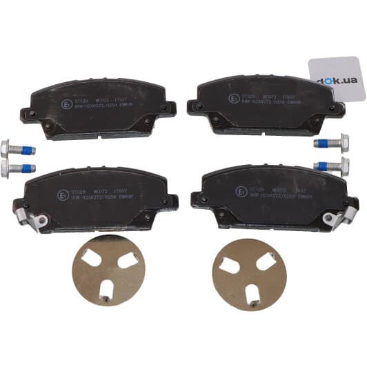 37529 A.B.S. Тормозные колодки для Honda Civic