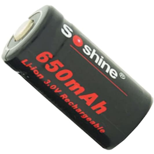 Акумуляторна батарейка Soshine 11-1005 650 mAh 1 шт