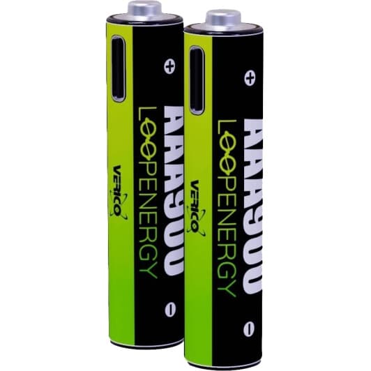 Акумуляторна батарейка Verico Loop Energy 1UDBT-A2WEB2-NN 600 mAh 2 шт