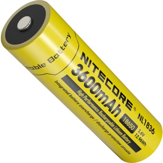 Акумуляторна батарейка Nitecore NL1836 61514 3600 mAh 1 шт