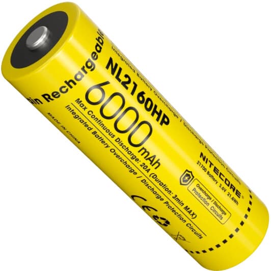 Акумуляторна батарейка Nitecore NL2160HP 6-1522_HP 6000 mAh 1 шт