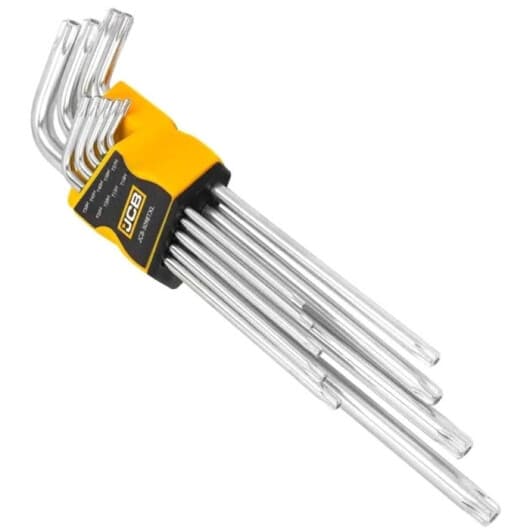 Набір ключів TORX JCB JCB-5098TXL T10H-T50H 9 шт