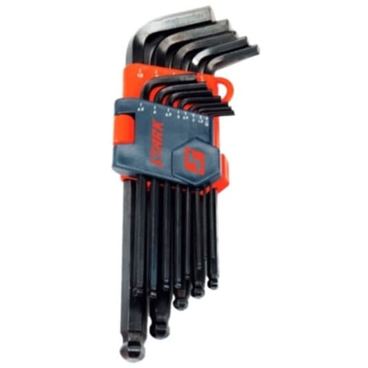 Набір ключів шестигранних Stark 502301013 1,27-10 мм з кулеподібним наконечником 13 шт