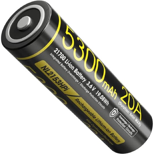 Акумуляторна батарейка Nitecore NL2153HPI 6-1515_HP 5300 mAh 1 шт