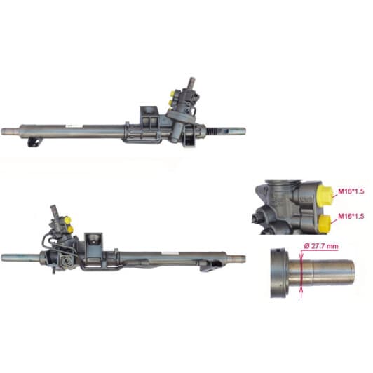 vo213r MSG (відновлення) Рулевая рейка