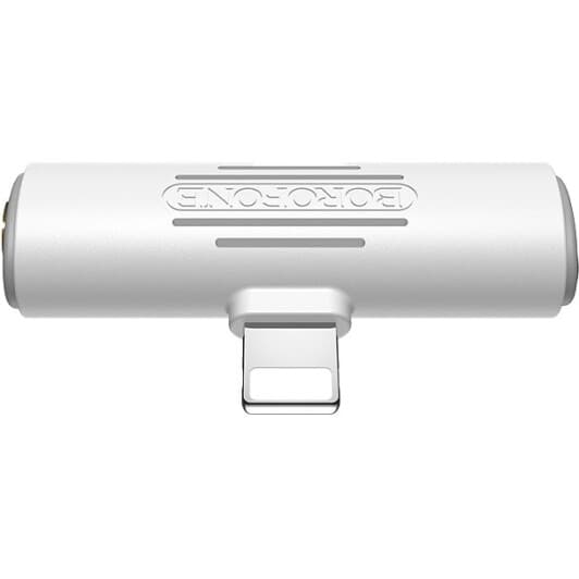 Переходник Borofone BV7 BV7W Apple Lightning - Apple Lightning - 3.5 (Female)