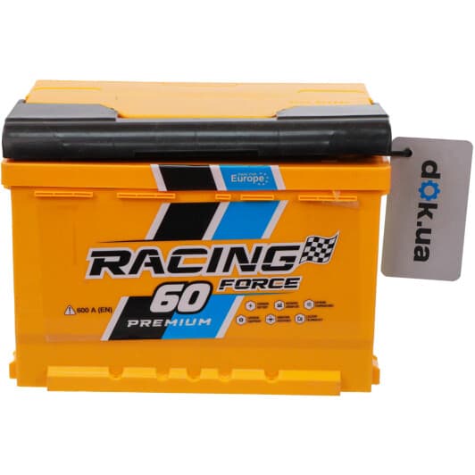 Акумулятор RACING FORCE 6 CT-60-L Premium AKBLU11611