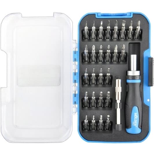 Отвертка реверсивная с набором бит Molder MT32328