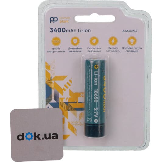 Акумуляторна батарейка PowerPlant AA620234 3400 mAh 1 шт