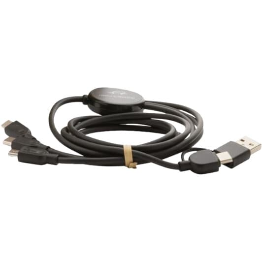 Кабель 3 в 1 Toyota / Lexus / Daihatsu USB - Apple Lightning - USB type-C - USB type-C - Micro USB TBMCORC00180 1,2 м