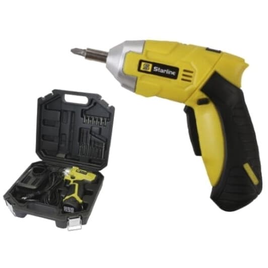 Електровикрутка Starline GV LCS150 (ЗП + бити + чохол)