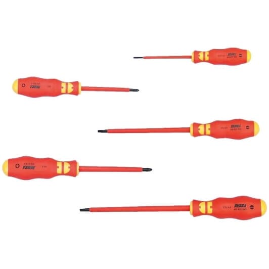 Набор отверток диэлектрических Würth 061396325 5 шт.