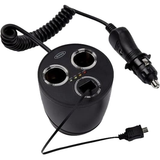 Розгалужувач прикурювача з USB Ring 2 в 1 + USB RMS13