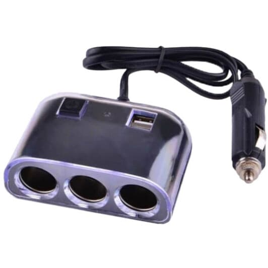Розгалужувач прикурювача з USB Olesson 1505