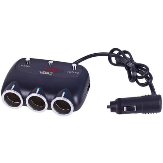 Розгалужувач прикурювача з USB Voin SC-3003