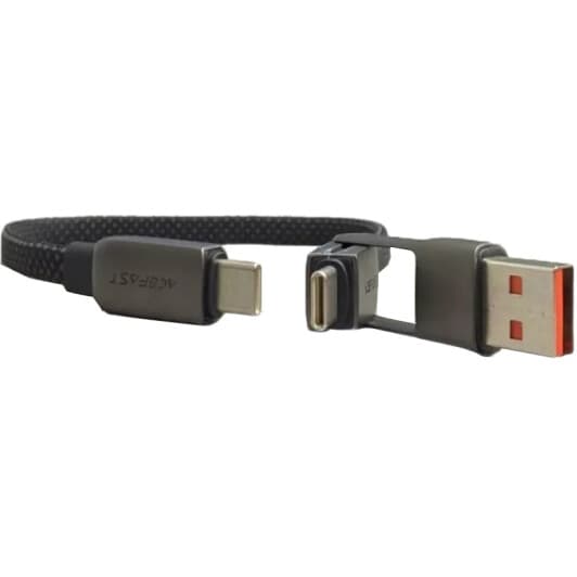 Кабель 2 в 1 Acefast Fast Charging C13-05 USB - type-C - type-C 0,2 м
