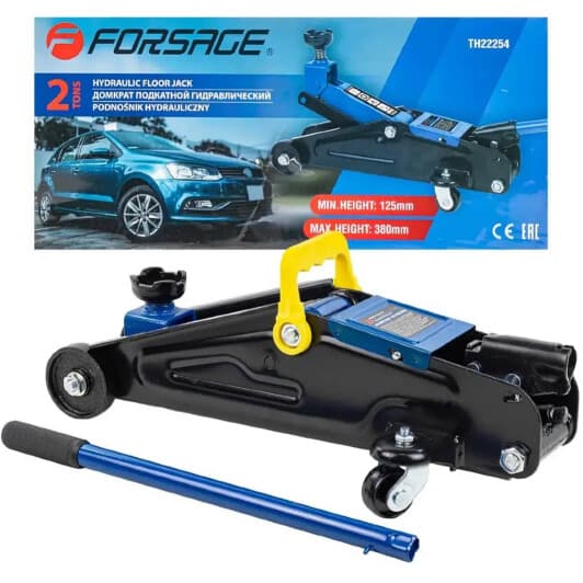 Домкрат Forsage підкочуваний механічний 2 т F-TH22254