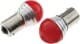 Автолампа Bosma P21W BA15s 4,5 W червона 5332
