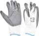Рукавички робочі JBM хб з нітриловим покриттям білі, XL 10" (51632n)