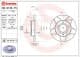 08.9136.75 Brembo Тормозной диск