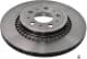 09.9827.11 Brembo Тормозной диск для Volvo XC90