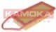 F208701 Kamoka Воздушный фильтр