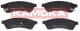 JQ101311 Kamoka Тормозные колодки для Chevrolet Epica