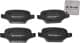 22-0324-1 Metelli Тормозные колодки