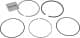 001 14 N0 Mahle Комплект поршневых колец