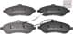 22-0707-0 Metelli Тормозные колодки