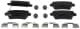 0 986 494 642 Bosch Гальмівні колодки для Honda Civic